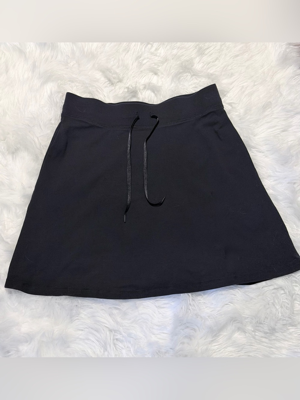 Alpine Design Women's Black Athletic Hiking Skirt Size Large 19" Length GUC